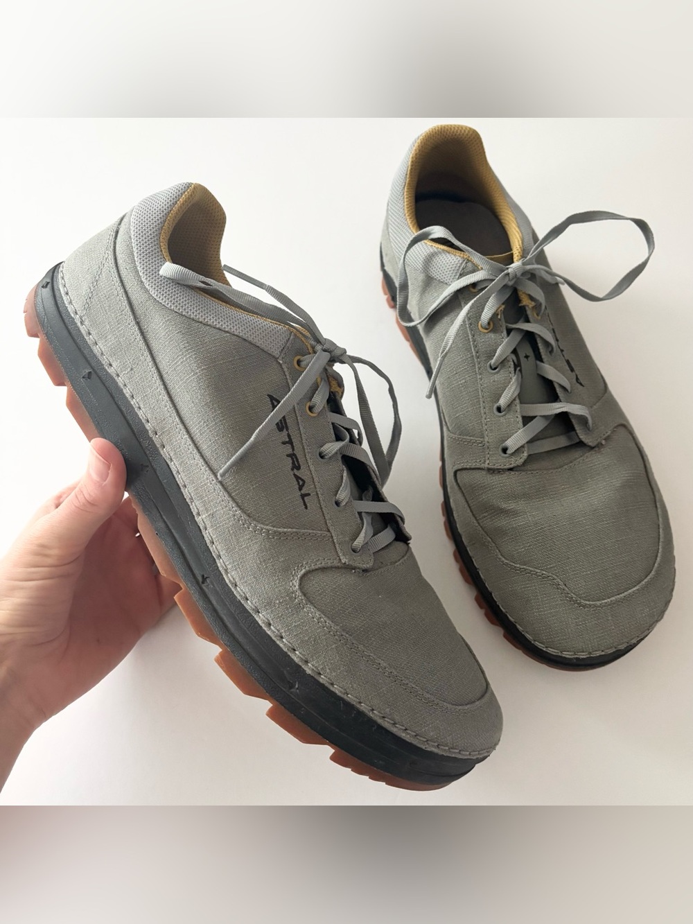 Astral Hemp Donner Gray Hiking Shoes